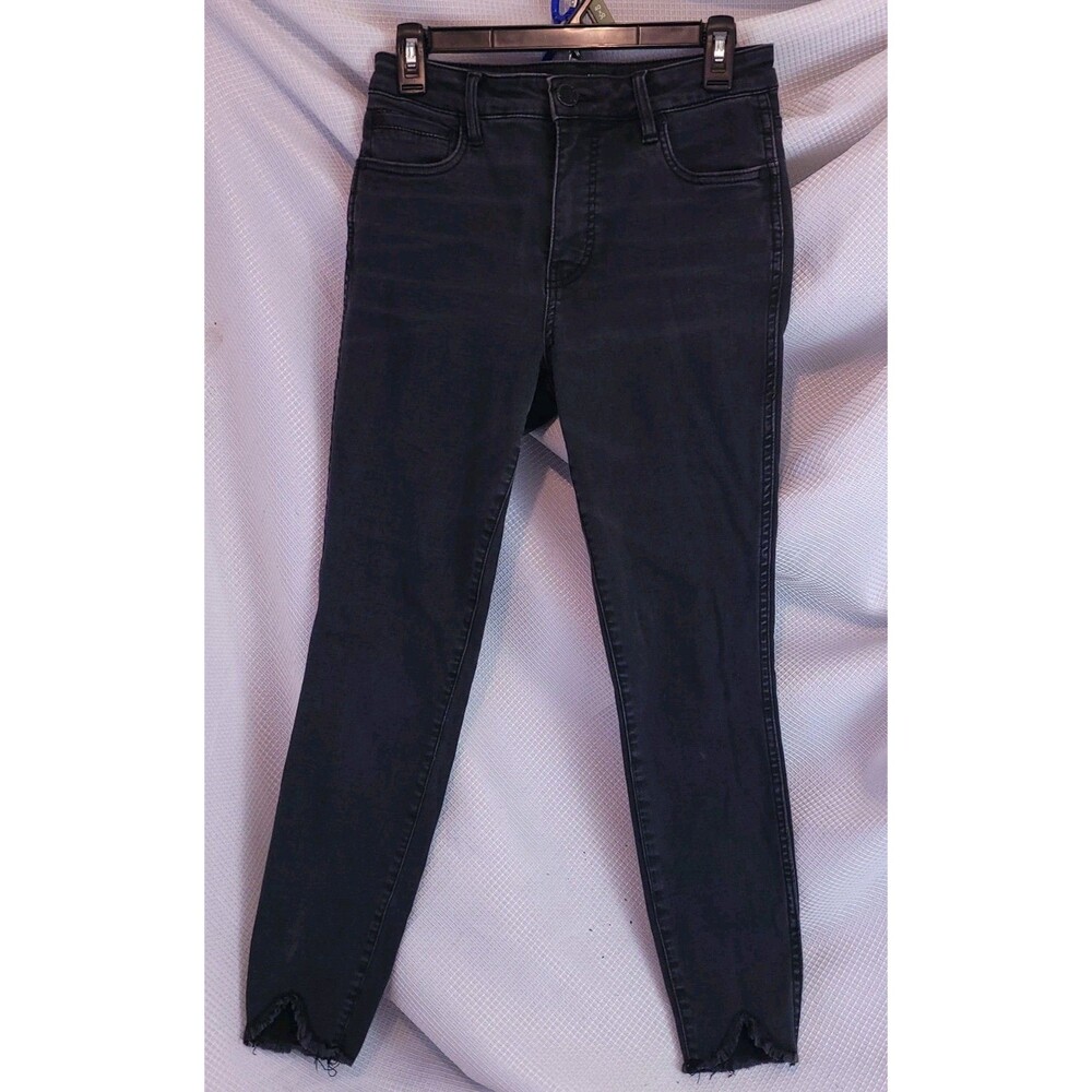 Kut From The Kloth Womens 6 Donna Ankle Skinny Jeans Black